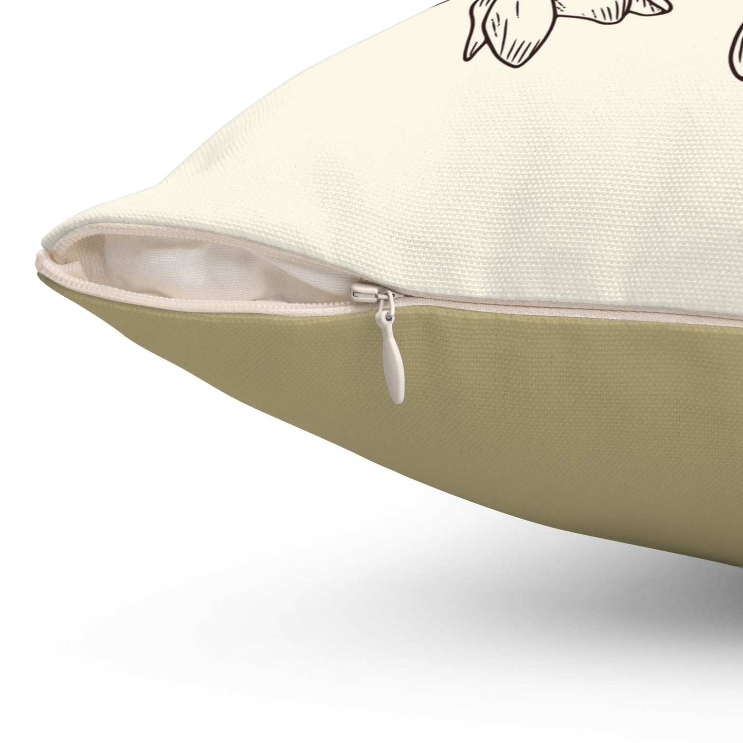Tulips Flower Square Pillow