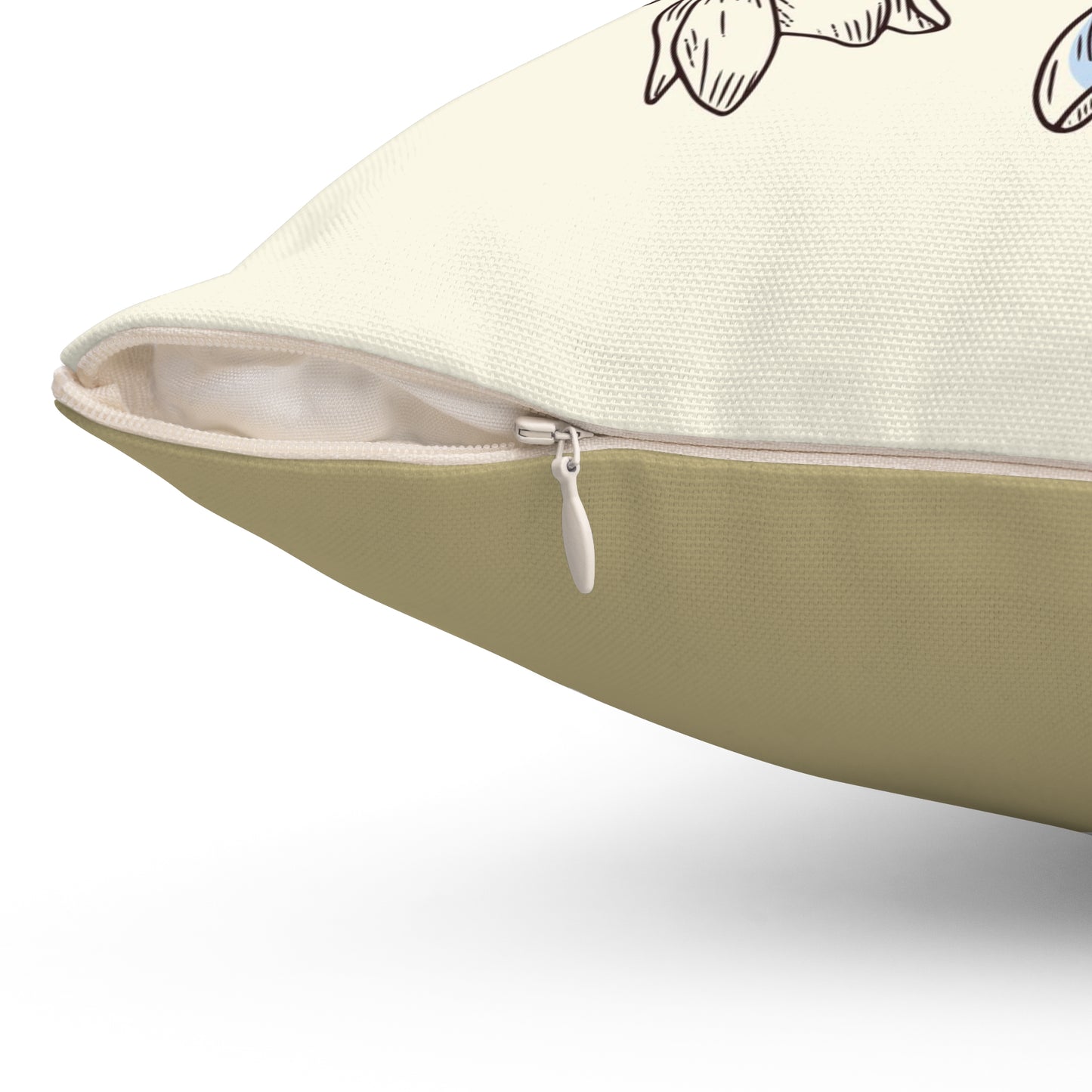 Tulips Flower Square Pillow