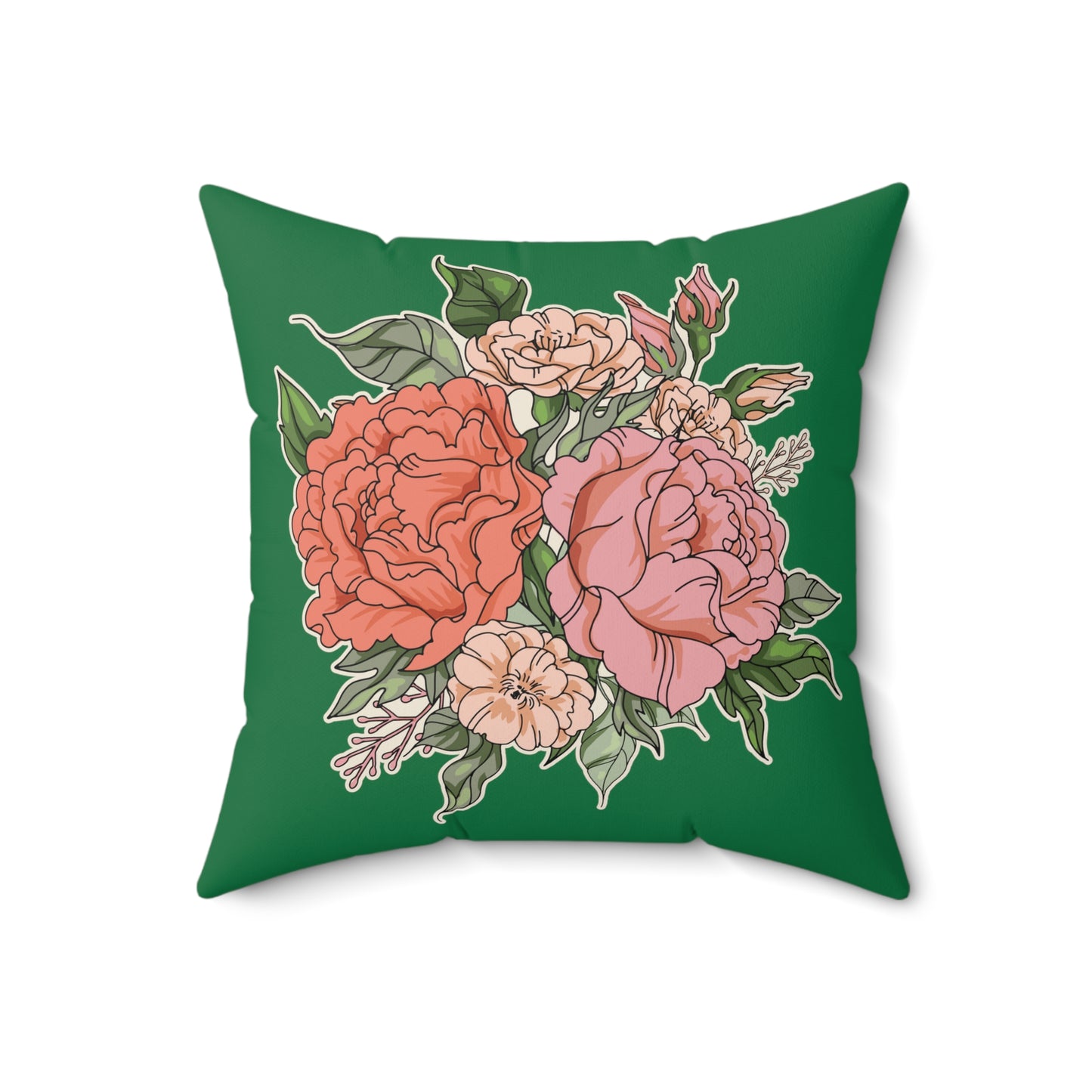Flowers Square Pillow