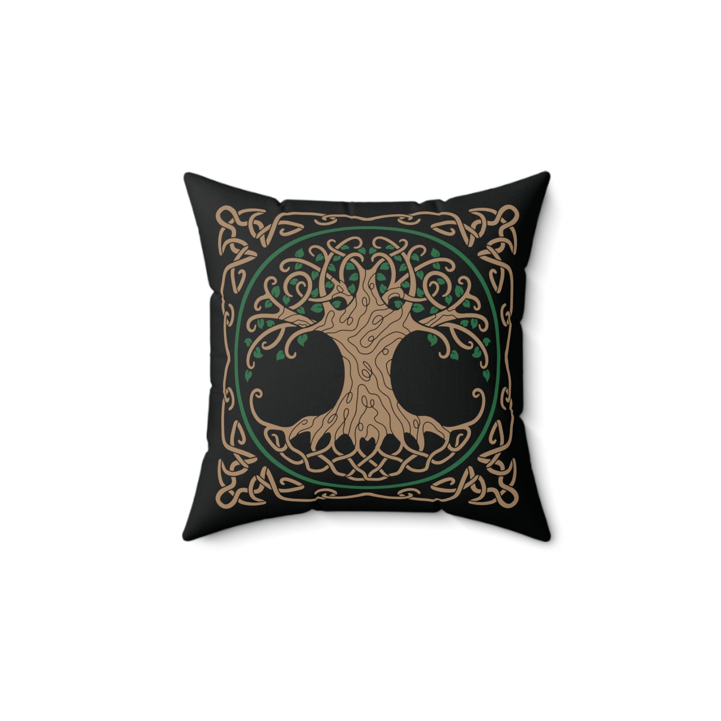 Celtic Tree Square Pillow