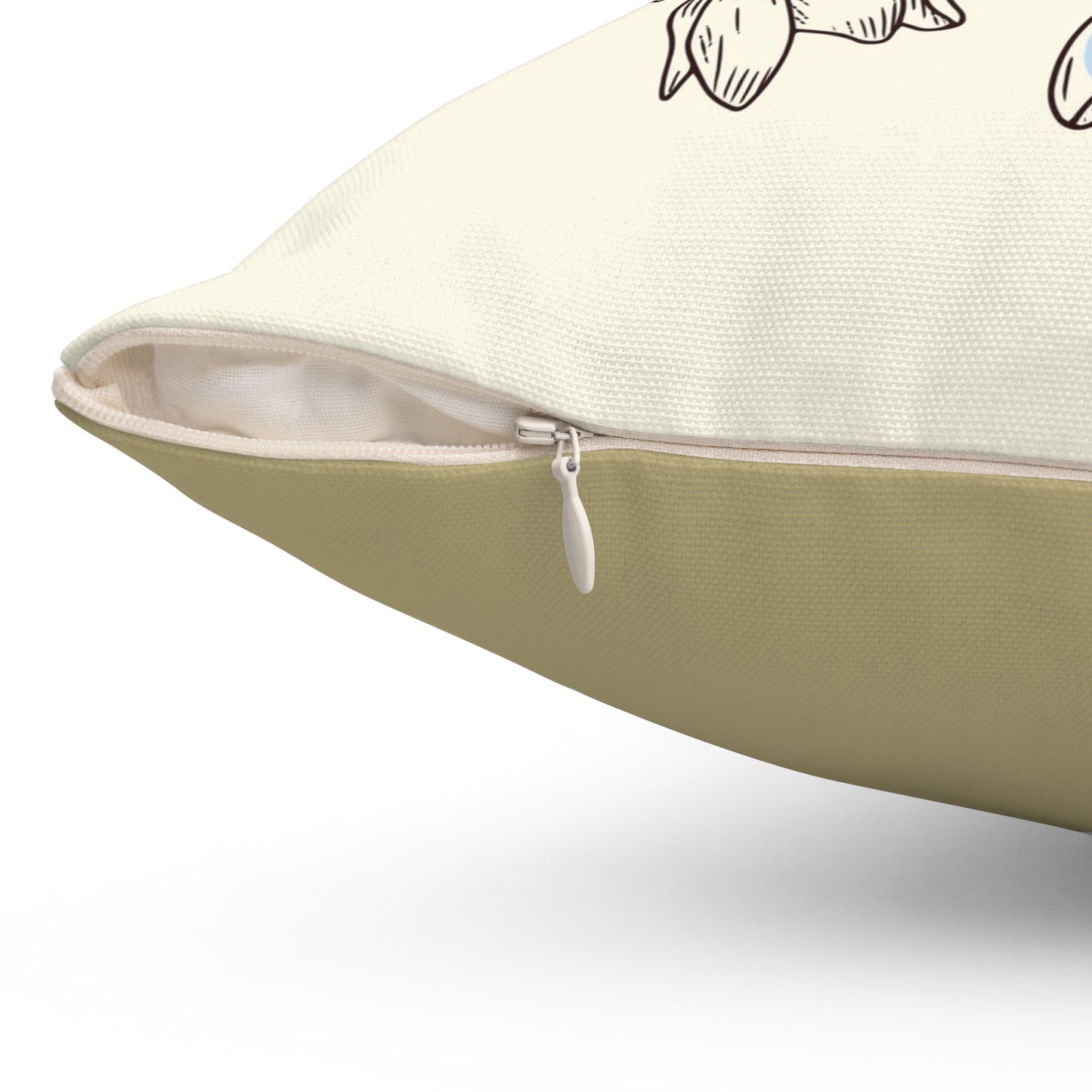 Tulips Flower Square Pillow
