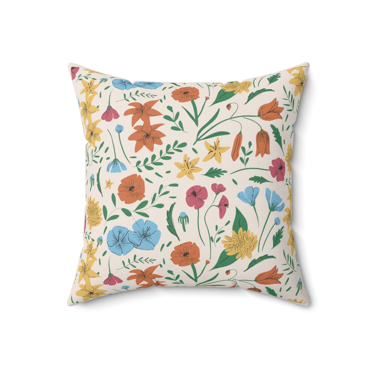 Spring Vibes Square Pillow