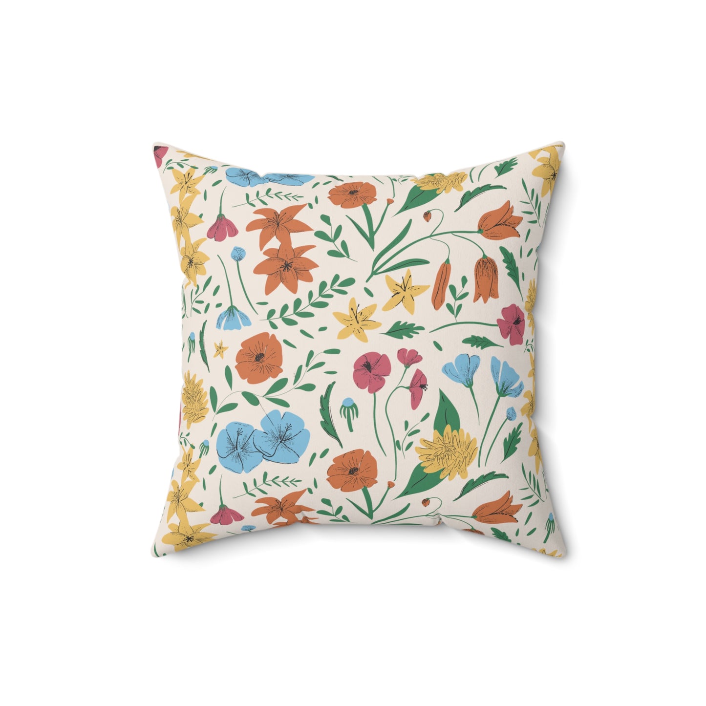 Spring Vibes Square Pillow