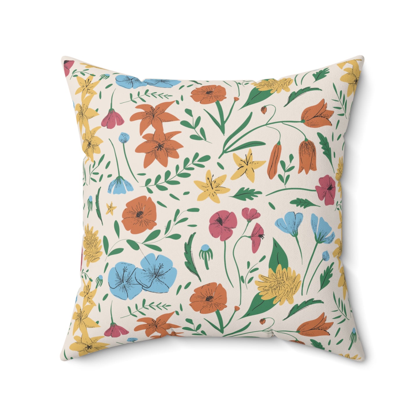 Spring Vibes Square Pillow