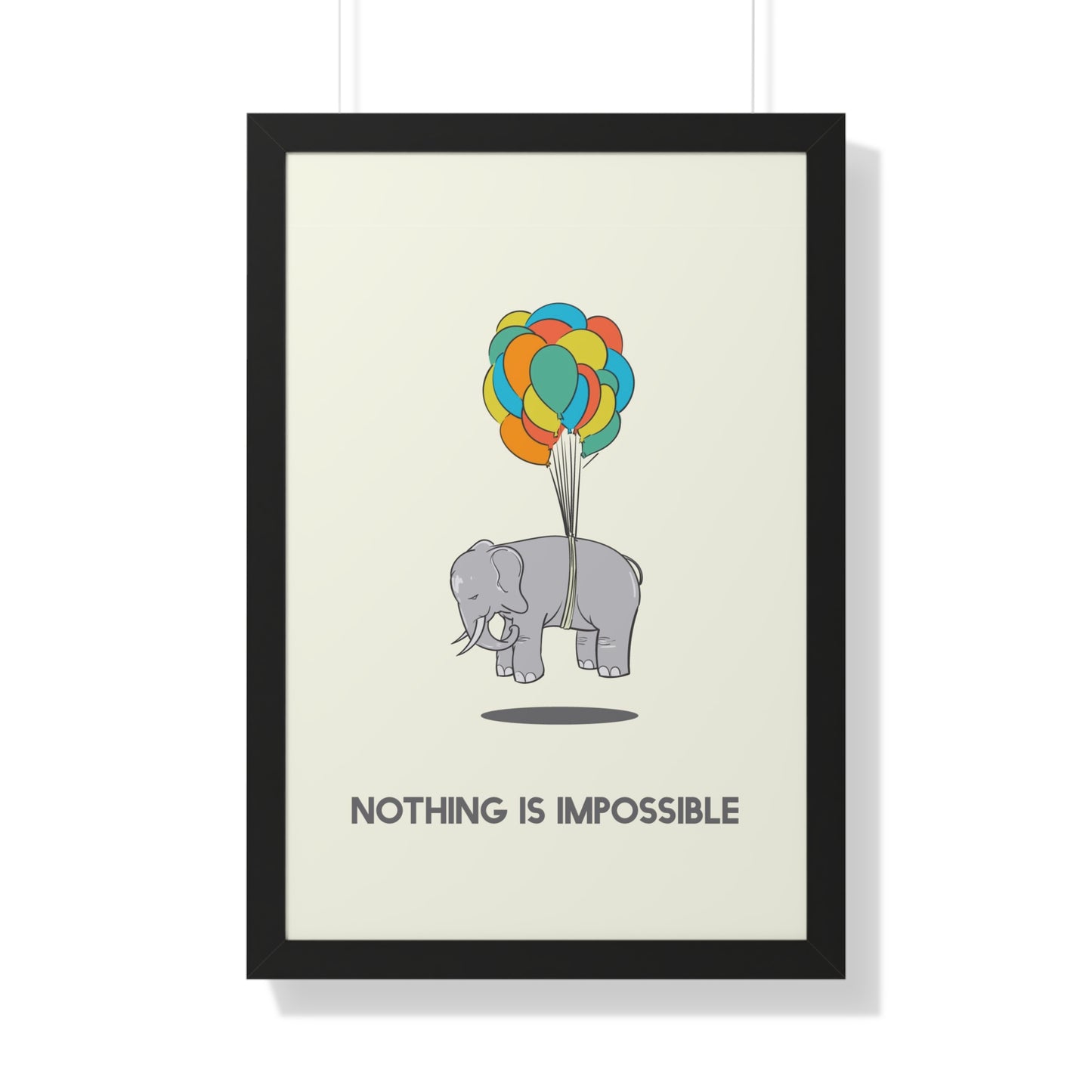 Nothing is Impossible Poster Frame