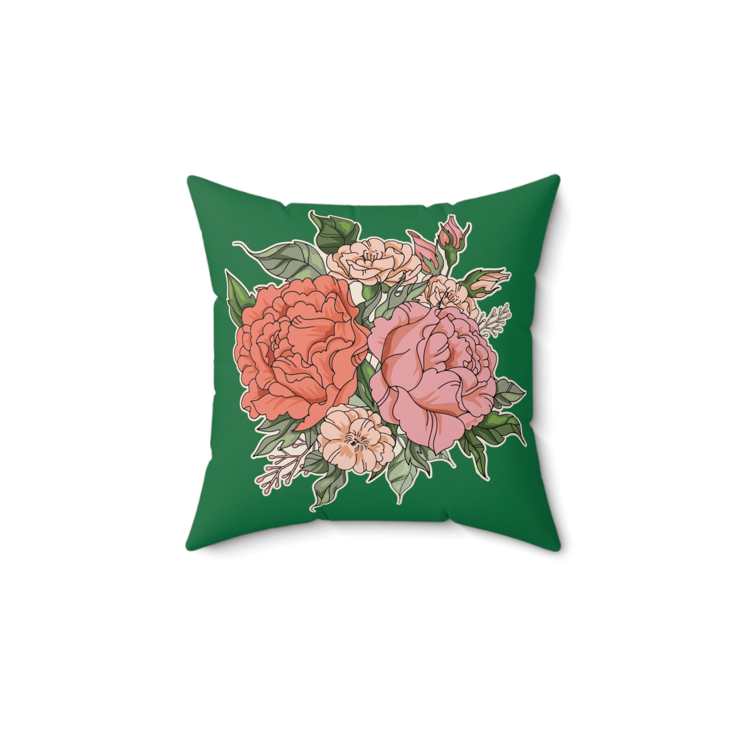 Flowers Square Pillow