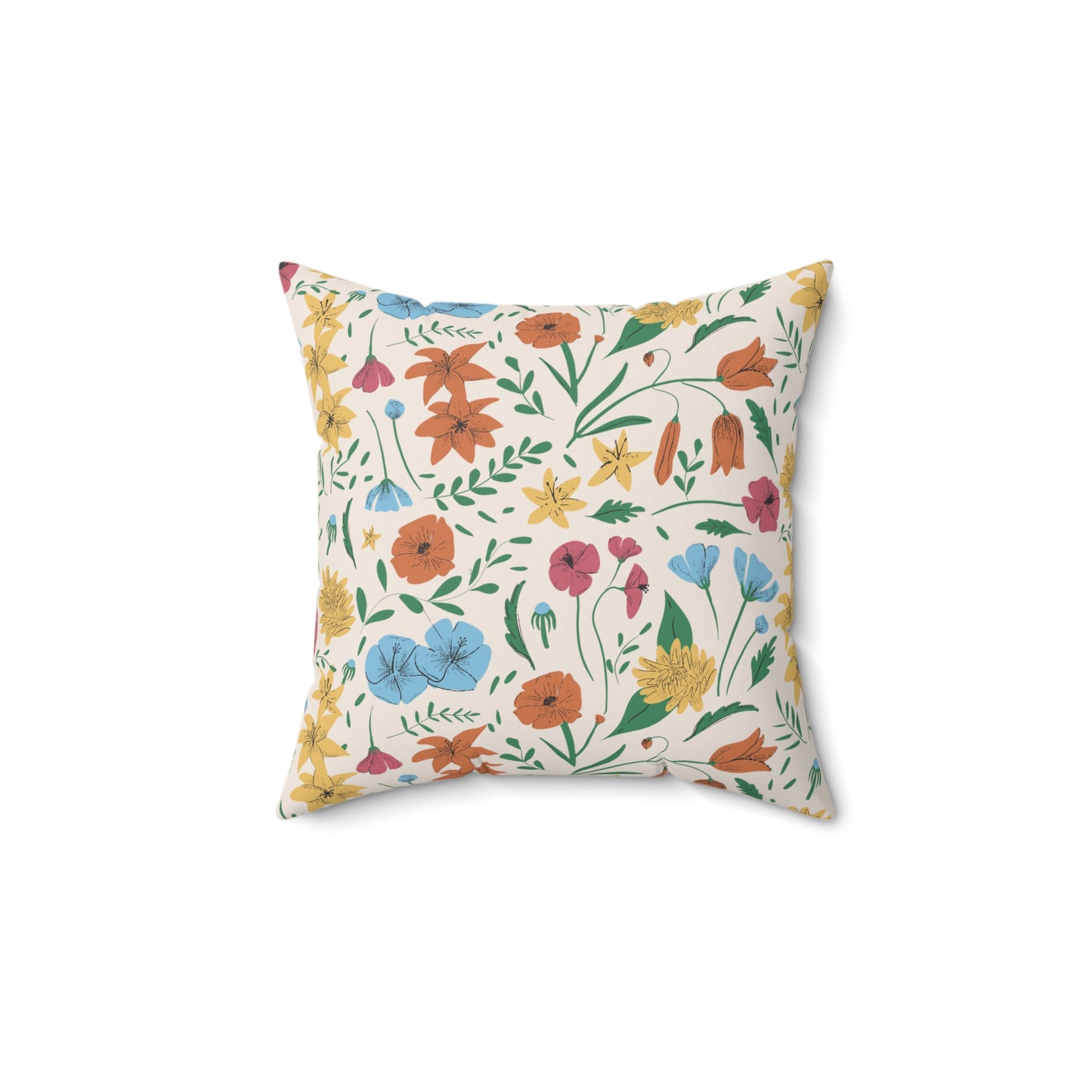 Spring Vibes Square Pillow